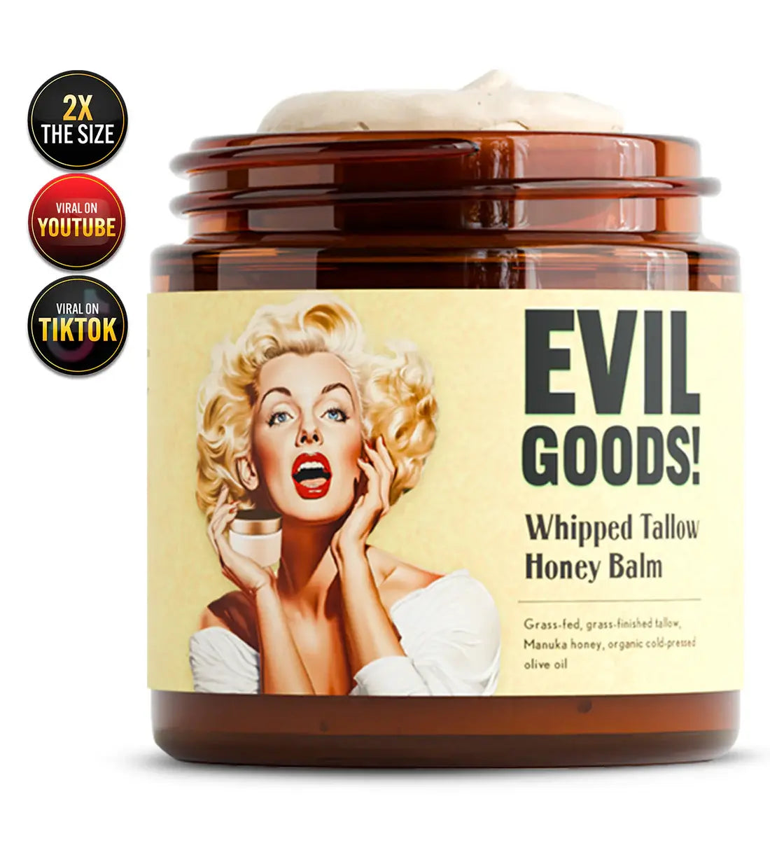 EvilGoods✨- Bálsamo Con Sebo De Res Y Miel De Manuka - ORIGINAL